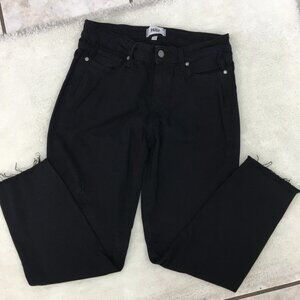 Paige Verdugo Ultra Skinny Black Jeans 30 x 25"